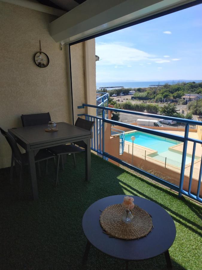 Appartement, Vue Sur Mer, Acces Direct Plage, Piscine Vias Exterior foto